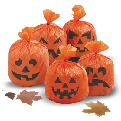 Produktbild von Kürbis-Säcke befüllbar 20 Stück Halloween Dekoration