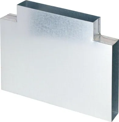 Produktbild von Flachkanal T-Stück 90° 250 x 50 mm