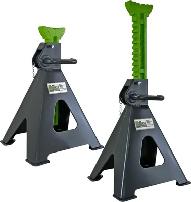 Produktbild von Unterstellbock 2 Stück, 12 Tonnen Traglast pro Stütze Höhe von 490 - 750 mm