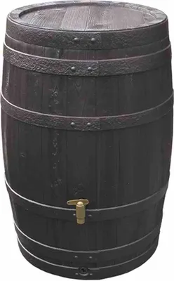 Produktbild von 4rain VINO Regenfass 250 Liter dunkelbraun