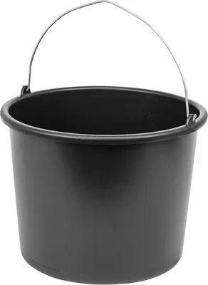 Image de Seau Okko, 12 l, noir