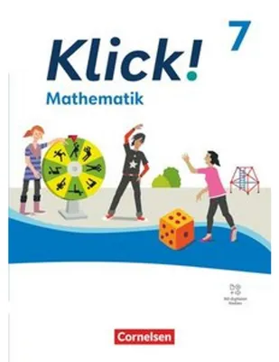 Immagine prodotto di Klick! Mathematik 7. Schuljahr - Ausgabe ab 2024 - Schulbuch mit digitalen Hilfen, Erklärfilmen und interaktiven Übungen
