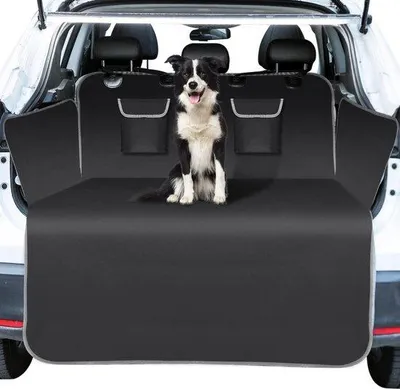 Image de Couverture imperméable pour chien 185 x 105 cm avec poches