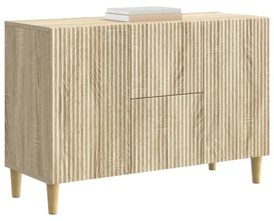 Obrázok produktu pre vidaXL Komoda z dubového dreva Sonoma 89 x 34,5 x 60 cm drevotrieska