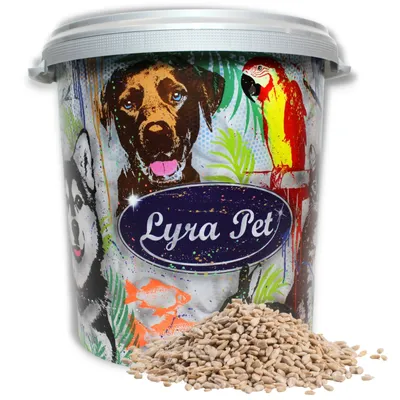 Produktbild von 10 kg Lyra Pet® Sonnenblumenkerne geschält 30 L Tonne