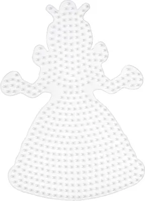 Zdjęcie produktu dla Hama Bügelperlen 258 HAMA Stiftplatte midi "Prinzessin, Königin", weiß