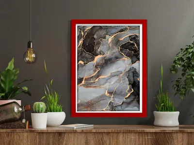 Obrázek produktu pro MG Design Rám na obrázky 40 x 60 cm – vyrobený z pravého dřeva s akrylovým sklem, určený k zavěšení i k umístění, vhodný pro fotografie, plakáty a puzzle