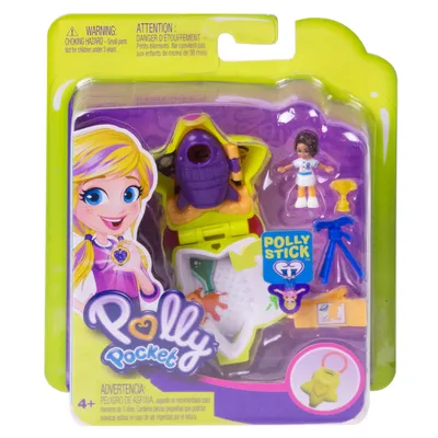 Produktbild von Mattel GCN09 - Polly Pocket Mini-Schatulle Shani Weltraumabenteuer