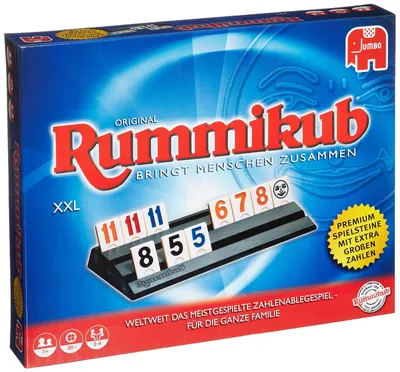Produktbild von Original Rummikub Für Erwachsene und Kinder ab 7 Jahren Brettspiel XXL
