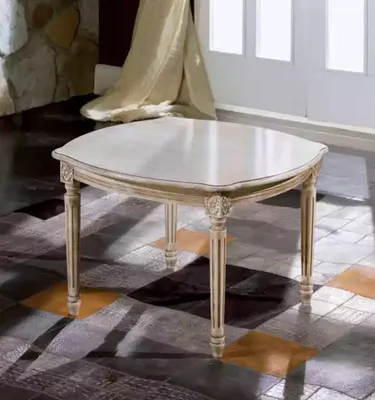 Image de Table basse classique en bois, meuble pour salon, table design