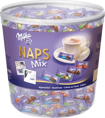 Produktbild von Milka Naps Mix. - 4 x 1 kg