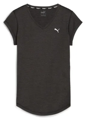 Produktbild von Puma TRAIN FAV HEATHER CAT TEE Puma Black Heather M