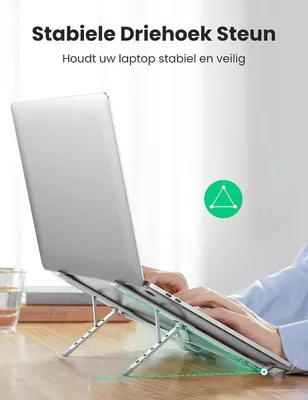 Image de Support pour ordinateur portable Famanu, antidérapant - Support ergonomique pour ordinateur portable