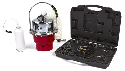 Immagine prodotto di Set-kit spurgo freni auto, cambio liquido e frizione con adattatore, spurgatore a depressione