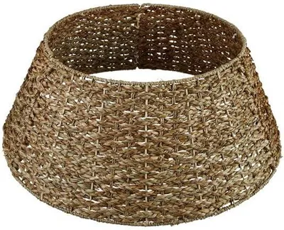 Productafbeelding van Kerstboomrok van zeegras in natuurlijke kleur, diameter 60 cm