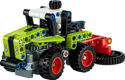 Image de LEGO 42102 Technic Mini CLAAS XERION, tracteur et moissonneuse-batteuse 2en1, jouet pour filles et garçons à partir de 7 ans, super comme cadeau pour les enfants