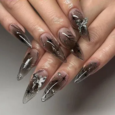 Produktbild von Künstliche Nägel Full Cover Press on Nails 24 Stück Style-3025 M/3025