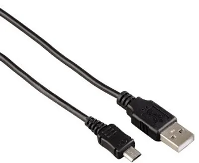 Produktbild von Hama 4047443170408, 1 m, Micro-USB B, USB A, USB 2.0, Schwarz