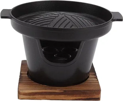 Produktbild von Famanu Mini-Grill Tragbare, rauchfreie BBQ für Camping und Picknick - umweltfreundlich
