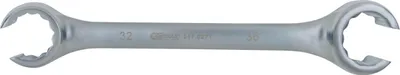 Produktbild von KS Tools Offener Doppel-Ringschlüssel, abgewinkelt, 17 x 19 mm