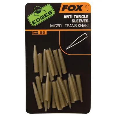 Produktbild von Fox Edges Anti-Tangle Sleeve Micro Trans Khaki Karpfenangeln Zubehör