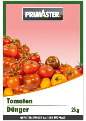Produktbild von Primaster Organischer Tomaten Dünger 2 kg NPK 3-1-1,5 schnell wirksam und langanhaltend