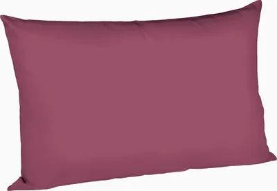 Produktbild von Fleuresse Mako-Satin-Kissenbezug uni colours himbeere 5015