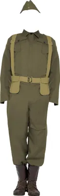 Produktbild von Smiffys - Kostüm Set für Herren SM856 (L) (Grün)