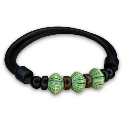 Produktbild von HANA LIMA | Lederarmband Damen Herren Leder Schmuck Surfer Freundschafts Armband