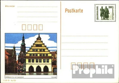 Produktbild von Belege Ganzsachen DDR 1990 P109/01 Amtliche Postkarte, gefälligkeitsgestempelt  Bauw./Denkmäler