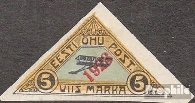 Produktbild von Briefmarken Estland 1923 Mi 41 postfrisch Flugpost