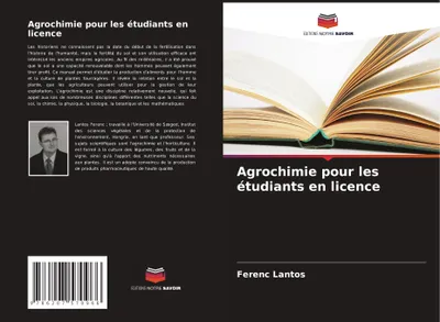 Produktbild von Agrochimie pour les étudiants en licence