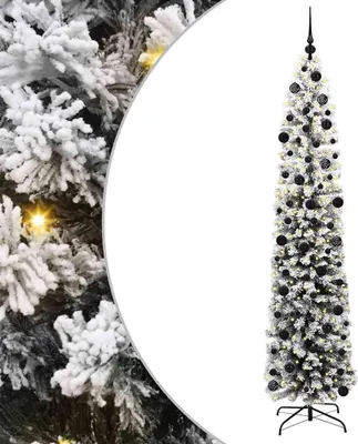 Produktbild von vidaXL Künstlicher Weihnachtsbaum mit 300 LEDs mit Ständer Grün 240 cm