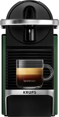 Obrázek produktu pro Krups Pixie XN306310, Kapslový kávovar, 0,7 l, Kávová kapsle, 1260 W, Černá, Zelená