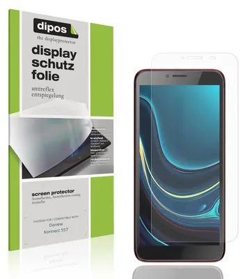 Image de 4x Film de protection d'écran pour Danew Konnect 557 protecteur antireflet dipos