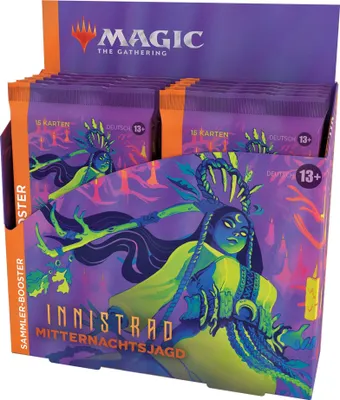 Produktbild von Innistrad: Mitternachtsjagd - Sammler-Booster Display (12 Booster) - deutsch