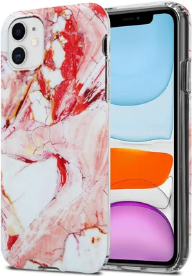 Immagine prodotto di Cadorabo custodia protettiva per Apple iPhone 11 custodia in TPU rosa custodia per cellulare Custodia Cover