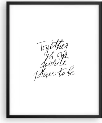 Produktbild von Gerahmtes Poster - Schwarzer Rahmen - Gemeinsam unser Ort - 40x50 cm - Wand Bild - Wanddeko - Wandbilder - Kunstposter - Wandposter - Bilderrahmen - Bilder - Kunstdruck - P2BPA40x50-4539
