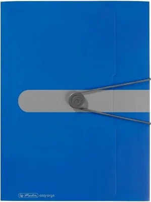 Obrázek produktu pro Herlitz Gummizugmappe A4 PP opak blau