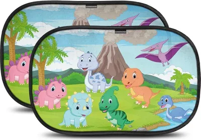 Produktbild von CARAMAZ Sonnenschutz Auto Baby mit UV Schutz, Reach - Opti-Dark - GSM100+ inkl. Saugnapf - Verdunklung 51x31cm, 2 Stück