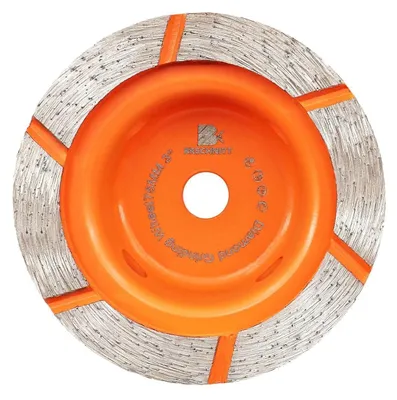 Obrázok produktu pre Brúsny kotúč s diamantovými segmentmi, priemer 75 mm, priemer otvoru 10 mm, určený na betón, murivo, žulu a mramor