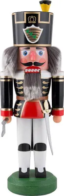 Produktbild von Bergmann schwarz (35cm) Nussknacker von HoDreWa Legler