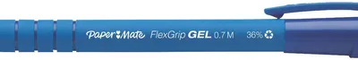 Obrázek produktu pro Papermate lexGrip Gel, Zasouvací gelové pero, Modrá, Modrá, Guma, Střední, Kulatý