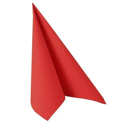 Produktbild von Papstar 16911, Rot, Seidenpapier, Einfarbig, 54 g/m², 400 mm, 400 mm