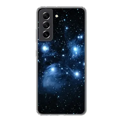 Produktbild von MuchoWow® Handyhülle Schutzhülle Hülle für Samsung Galaxy S21 FE Universum - Planeten - Sterne - Jungen - Mädchen - Kinder Silikon Softcase Handy Hülle - Mobiltelefonhülle