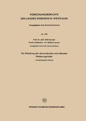 Obrázek produktu pro Die Scheckung der schwarzbunten und rotbunten Niederungsrinder