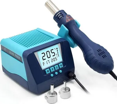 Image de station de soudage numérique 500W Professional avec écran LED 2,9 pouces et contrôle intelligent de la température (100 ℃ -500 ℃)