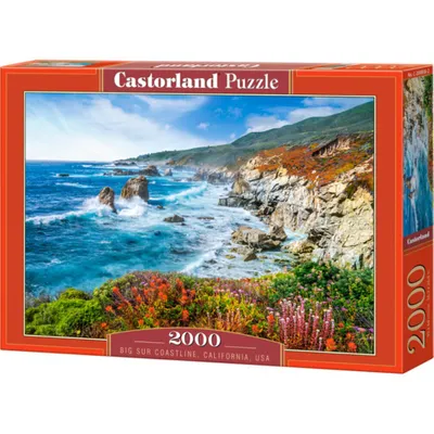 Produktbild von CASTORLAND Puzzle Big Sur Küste, Kalifornien, USA 2000 Teile