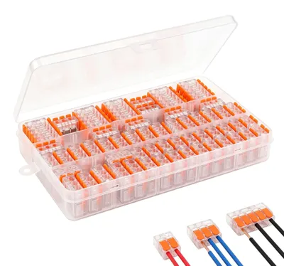 Immagine prodotto di Set di 60 prese elettriche con interruttore, con 2, 3 o 5 prese