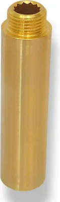 Produktbild von Hahnverlängerung Gewindefitting Anschluss Verlängerung Messing Fitting 1/2" 100 mm